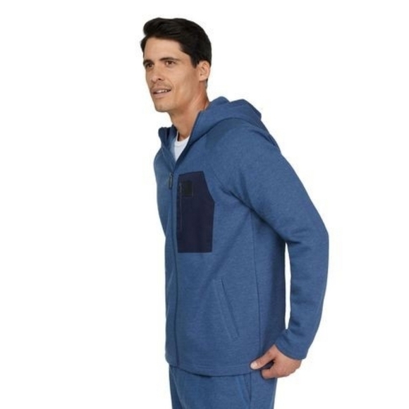 Mexx Fleece Zip Front Hoodie For Men - Picture 3 of 6